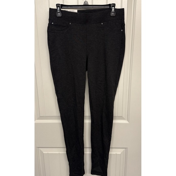 Seven7 Pants - Seven7 Womens Pull On 4-Way Stretch Skinny Fit Ponte Legging Med Gray NWT